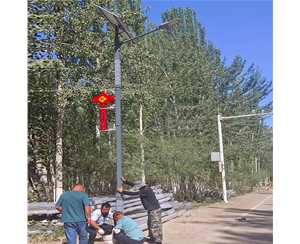 石河子太阳能路灯安装